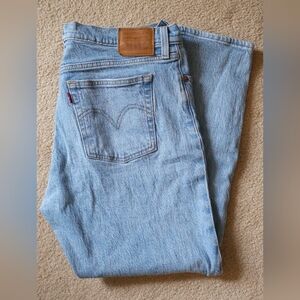 Levi's Light Blue Women's Straight Leg Jeans